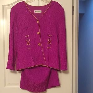 J Benjamin jacket and skirt set